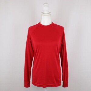 Patagonia Vintage Capilene Women's Medium Red Crewneck Long Sleeve Base Layer